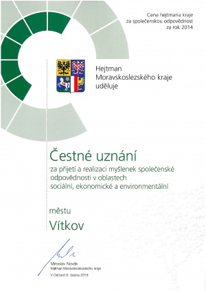 Ocenění Moravskoslezského kraje