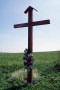 Dřevěný kříž u Klokočova